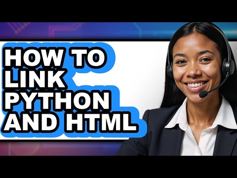 How to Link Python and Html (easy Method)