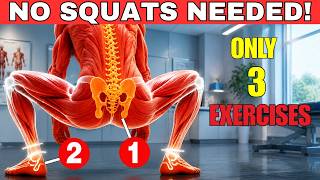 After 60? These 3 Exercises WAKE UP Weak Glutes Better Than Walking