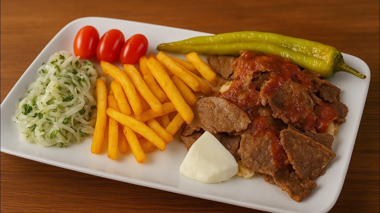 PRATIK VE LEZZETLİ🤌EVDE YAPRAK DÖNER TARİFİ🍂 #yaprakdöner#kebaptarifleri#kebaptarifi #pratiktarifler