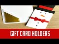 Christmas Gift Card DIY Holders