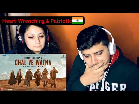 DUNKI - CHAL VE WATNA | SRK | JAVED ALI | REACTION & SHORT REVIEW | Azy Reacts