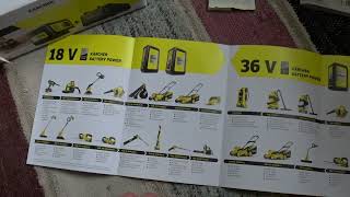 KARCHER KHB6 аккумуляторная МИНИМОЙКА распаковка обзор