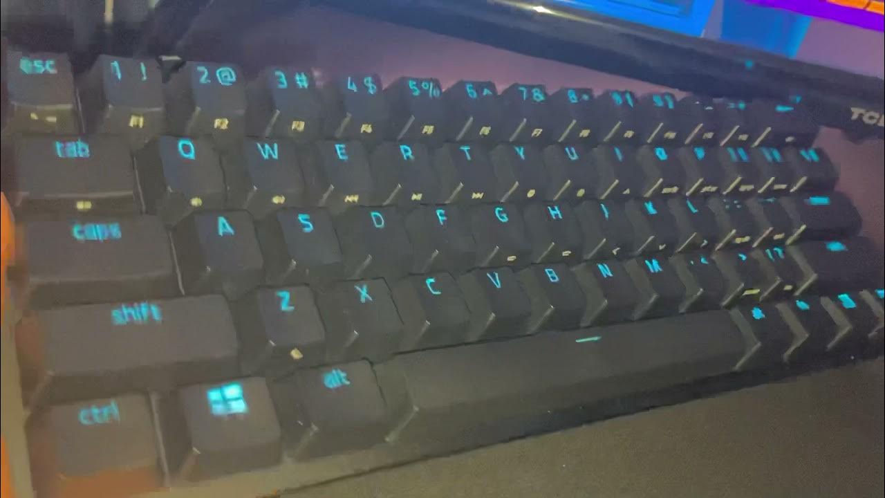 HOW TO CHANGE COLORS ON ( Razer huntsman mini) YouTube