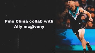 Robbie gray collab  with Alby Mcgiveny 17 ~Fine China