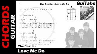 LOVE ME DO 🎸 - The Beatles ( Lyrics - GUITAR Chords 🎸- Karaoke )