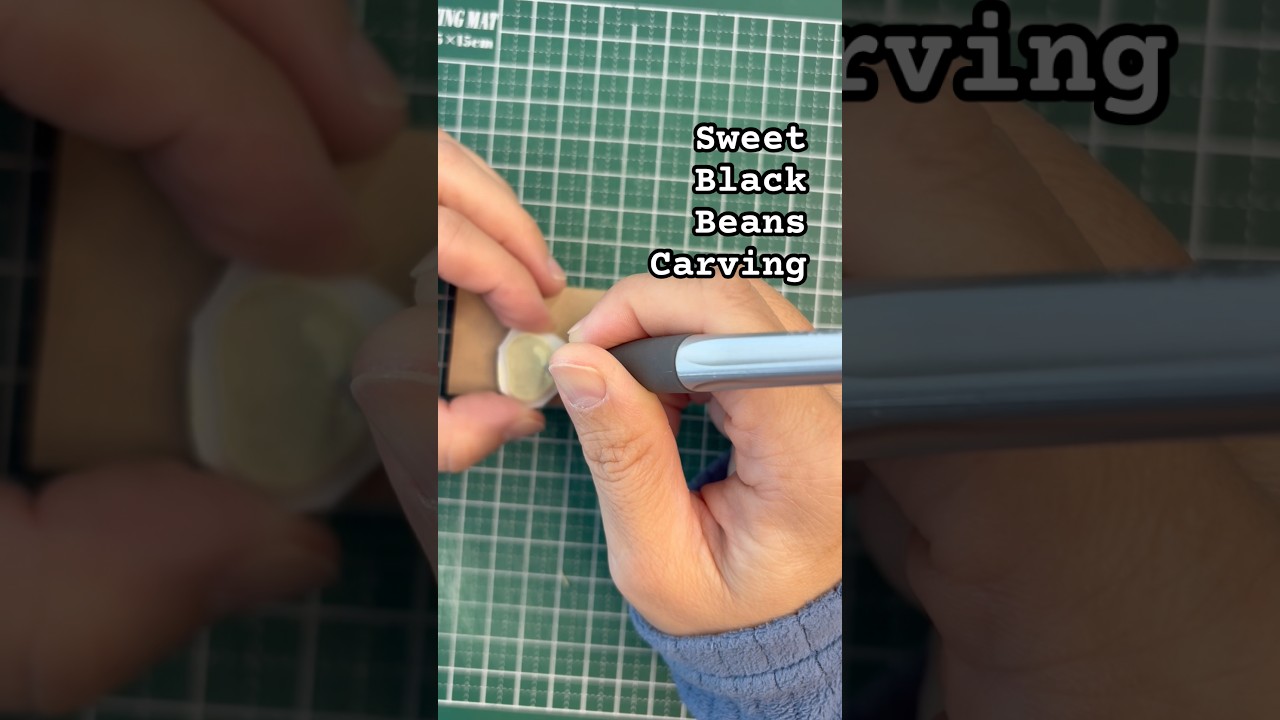 Sweet Black Beans Carving 