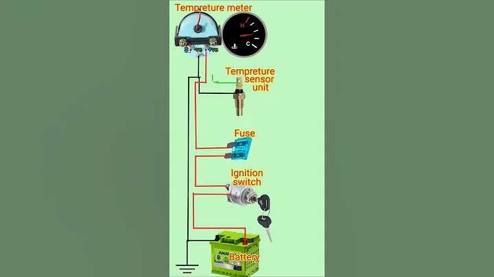 tempreture sensor Circuit/how to work tempreture sensor