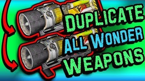 Blackops3: *NEW* DUPLICATE ALL WONDER WEAPONS ON ZOMBIE CHRONICLES!