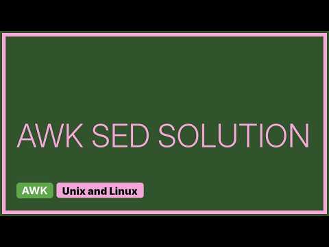 Unix & Linux: SED specific column replace (4 Solutions!!)