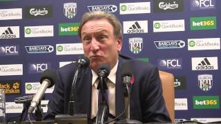Post-match Press Conference: West Bromwich Albion 2-2 Crystal Palace