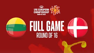 Lithuania v Denmark | Full Basketball Game