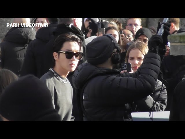 BTS' J-Hope and Jimin look drop dead gorgeous as they attend the Dior show  at the Paris Fashion Week