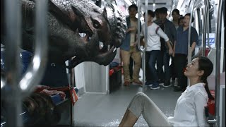 Monster appears in the Circle Line movie