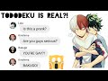 TodoDeku is Revealed to Class 1A!||MHA Text Story