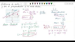 Rectas Perpendiculares, Ejemplo 1