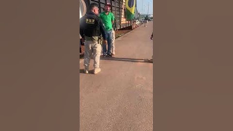 URGENTE, PRF COMEÇA PRENDER CAMINHONEIROS, EM TEMPO REAL