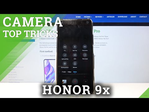 HUAWEI Honor 9x Pro Camera Top Tricks