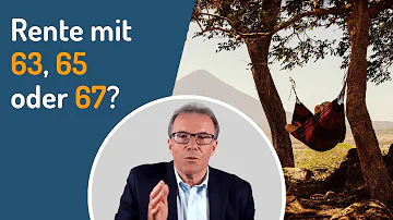 Wie viel Prozent Abzüge habe ich wenn ich mit 63 in Rente gehe?