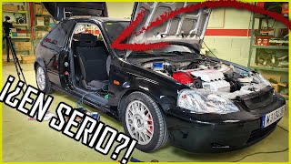 ¿Cómo Instalar un ?????? ???????????? universal en el coche? | #SwapCivicK20 ep 18 PetrolheadGarage