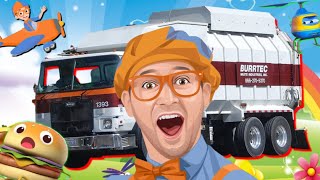 The Garbage Truck Song By Blippi  Song For Kids