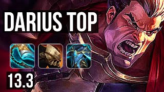 DARIUS vs GNAR (TOP) | 4.4M mastery, 2200+ games, 5/1/8 | EUW Master | 13.3