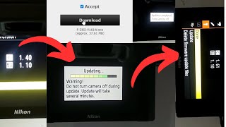 How to update any Nikon Mirrorless camera firmware | Nikon Mirrorless  Z camera firmware update screenshot 3