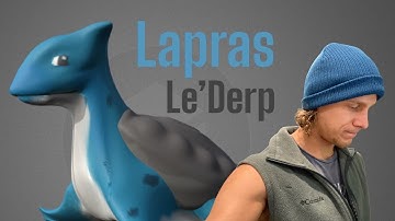 I attempted to 3D model a Lapras… (SUPER DERP Alert)