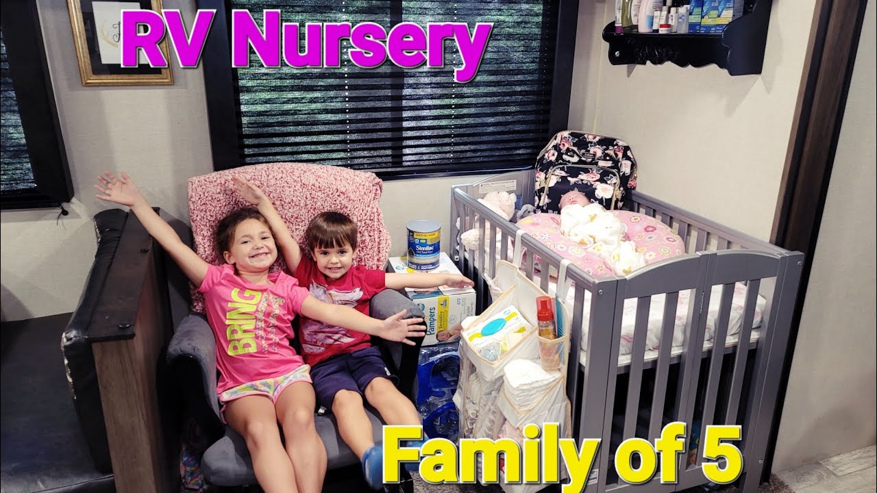 RV Nursery Full time Camper living! Family of Five now! 🥰 rvliving 