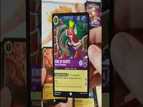 Disney LORCANA "5º Temporada SHIMMERING SKIES - 13/24 Sobres - Gale HOLO 42-204 EN-5" #YoutubeShorts