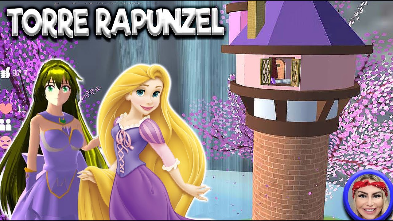 TORRE da RAPUNZEL em SAKURA SCHOOL SIMULATOR