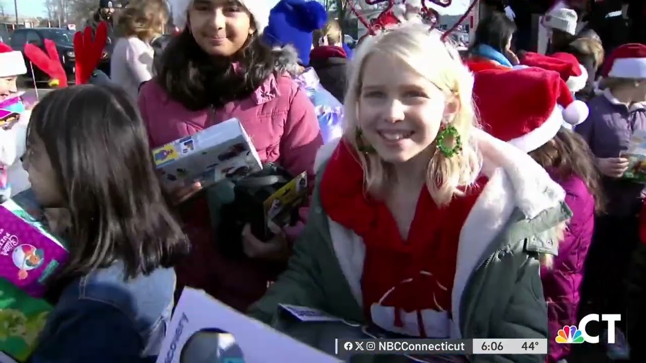 More than 2,000 toys collected during NBC CT & Telemundo Connecticut's annual toy drive