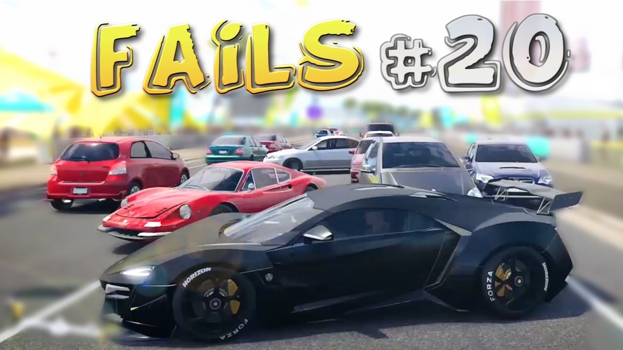 Racing Games FAILS Compilation #20