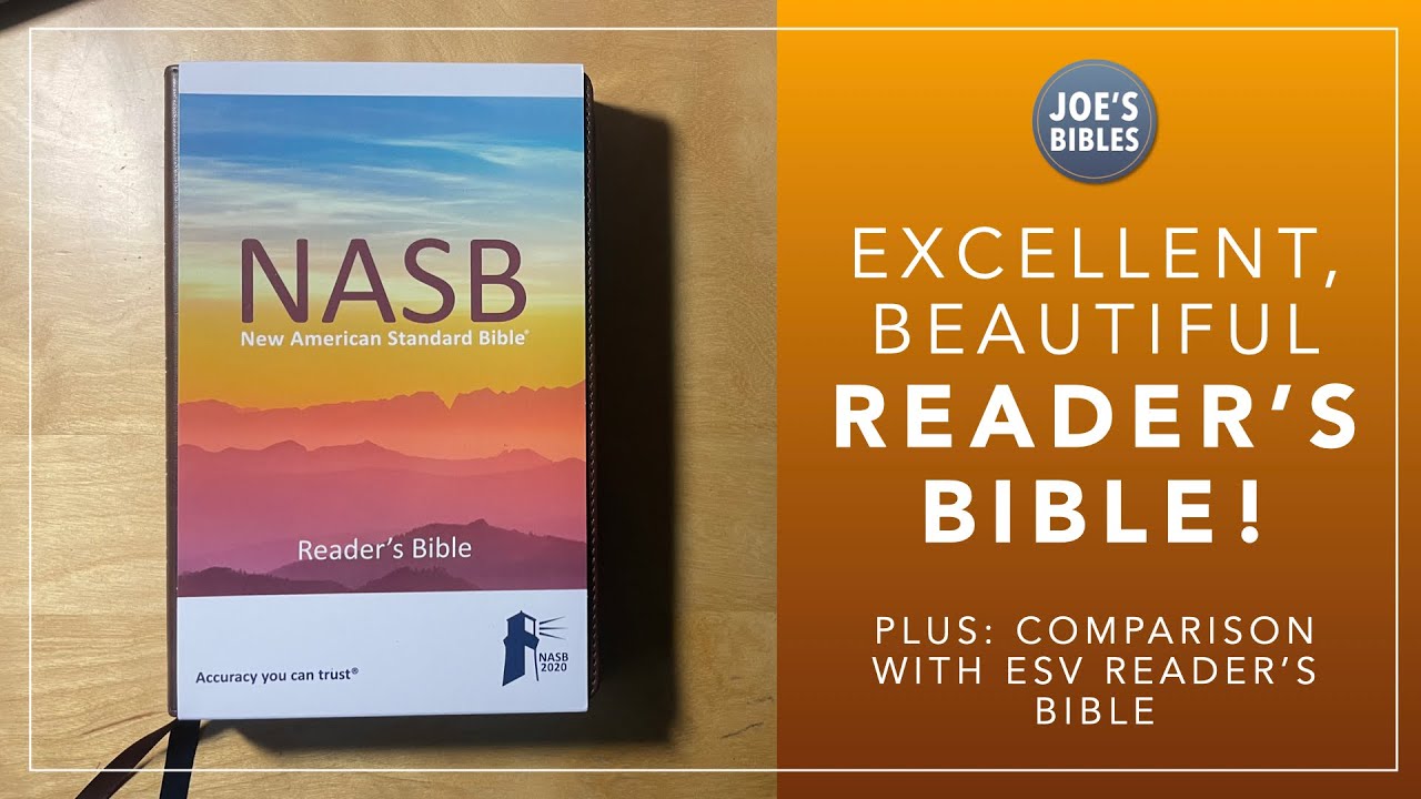 REVIEW: NASB Reader's Bible