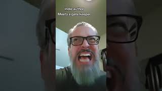 Celebrity indie author meets his first gatekeeper #indieauthor #funny #gatekeepers #niccage #horror Wealth