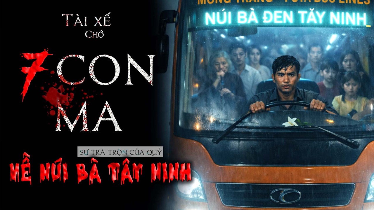 TÀI XẾ CHỞ 7 CON MA VỀ NÚI BÀ ĐEN TÂY NINH | CHUYỆN MA TÀI XẾ ĐÊM