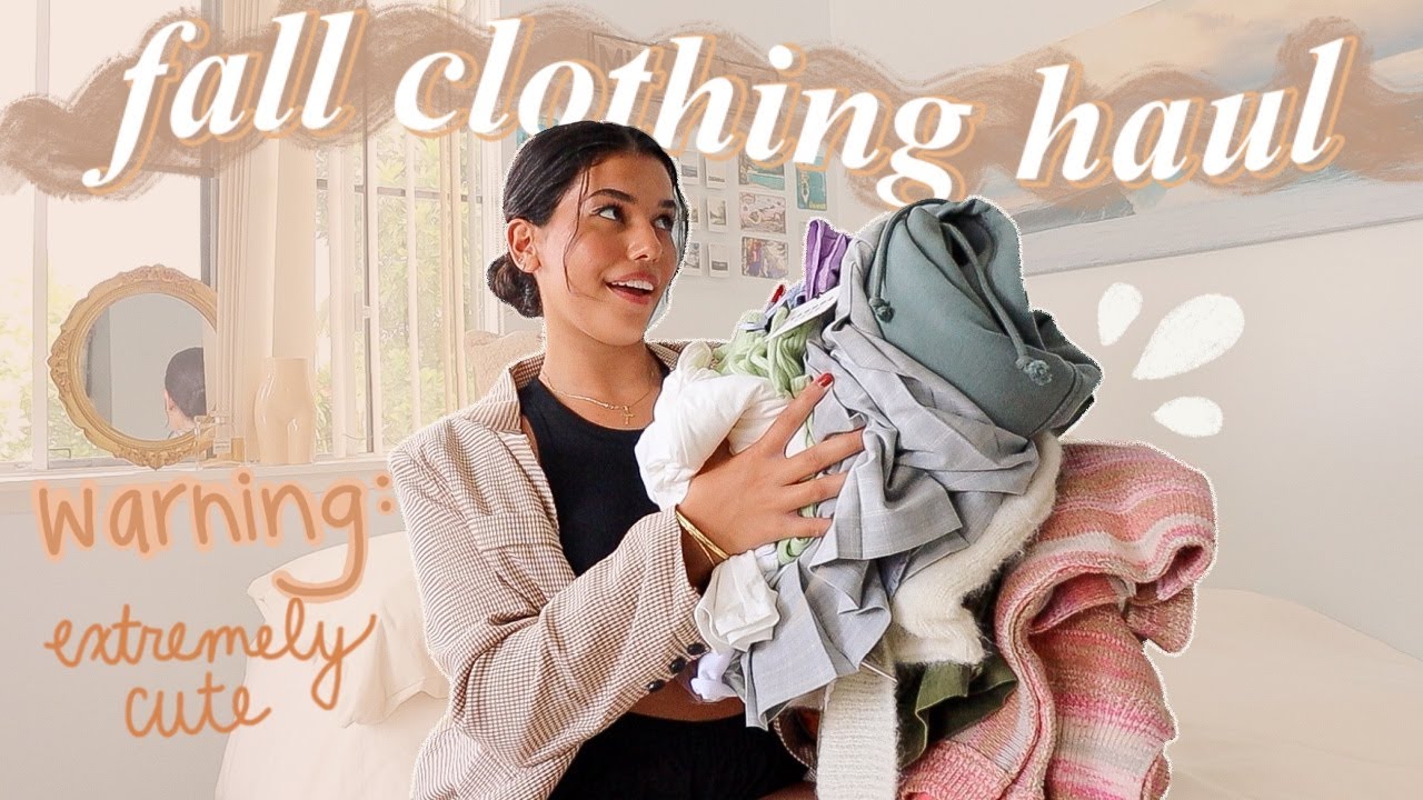 Fall Clothing HAUL try-on 2020 *super cute + fall trends* 