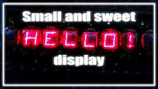 Small and sweet LED display - HPDL-1414