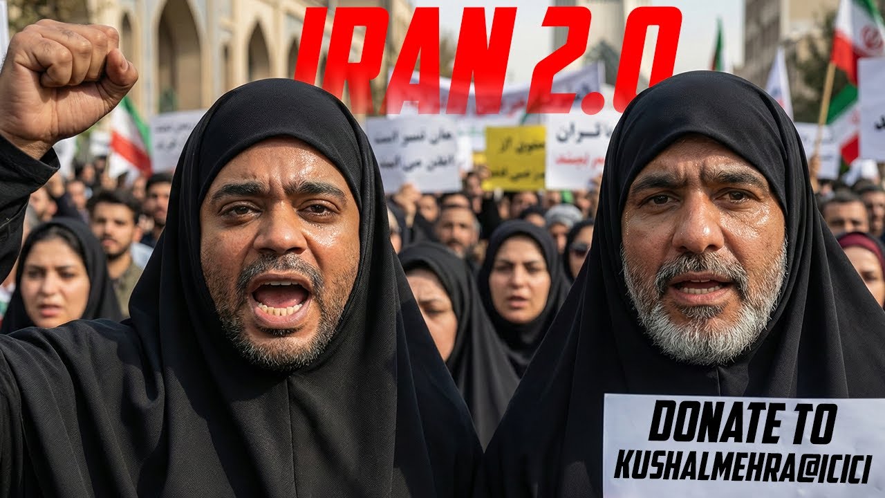 Iran Protests - Indian Perspective vs Global Perspective