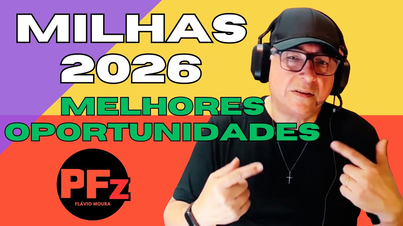 Quais são as MELHORES ESTRATÉGIAS para 2026? Milhas do ZERO ao AVANÇADO