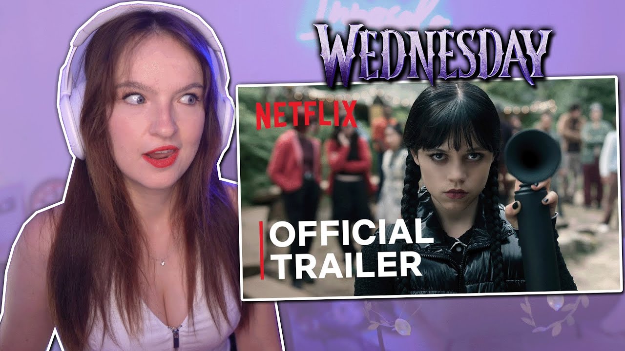 Wednesday: Season 2 - Official Trailer | First Time Watching | Netflix Reaction