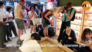 Traditional Japanese Goldfish Scooping Game in Asakusa screenshot 5