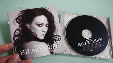 HILARY DUFF - Best Of Hilary Duff (CD Unboxing)
