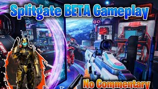 Splitgate *BETA* Gameplay No Commentary PS4 | Shotty Sniper Game Mode