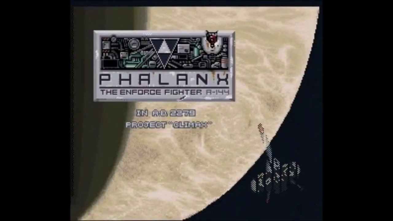 SNES) Phalanx - Enforce Fighter A-144 - YouTube