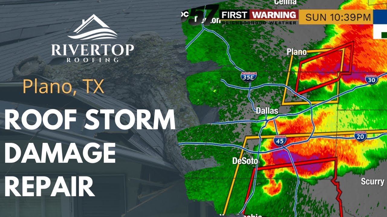 Storm Damage in Plano, TX - You may be entitled to a new roof paid for ...