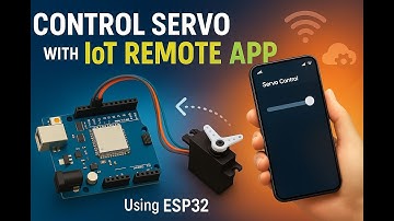 Control Servo Wirelessly Using ESP32 + IoT Cloud Remote App