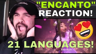 We Don't talk about Bruno (In 21 Languages from 'Encanto') REACTION!