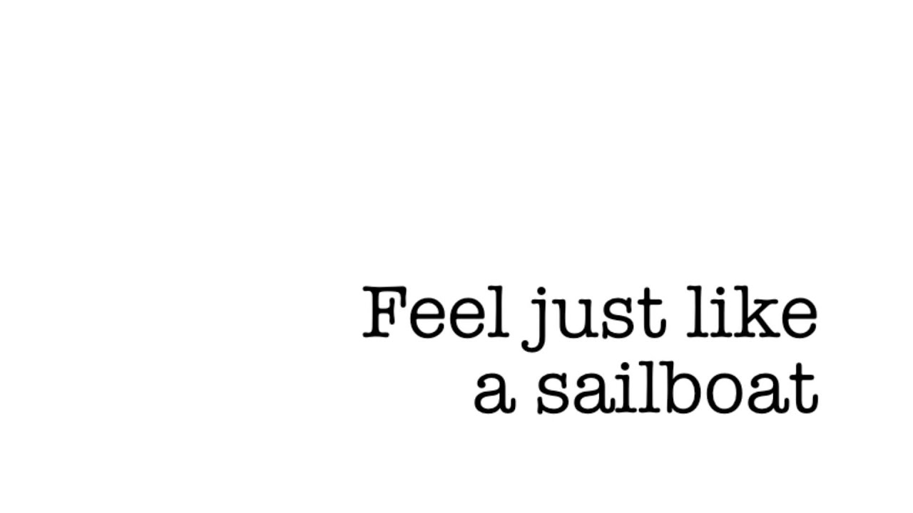 ben rector sailboat lyrics