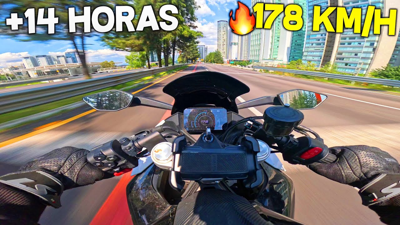 Mi Día Más EXTREMO 🚨: 178 Km/h Y 14 HORAS Sobre La MOTO - Domingo De Delivery En CDMX