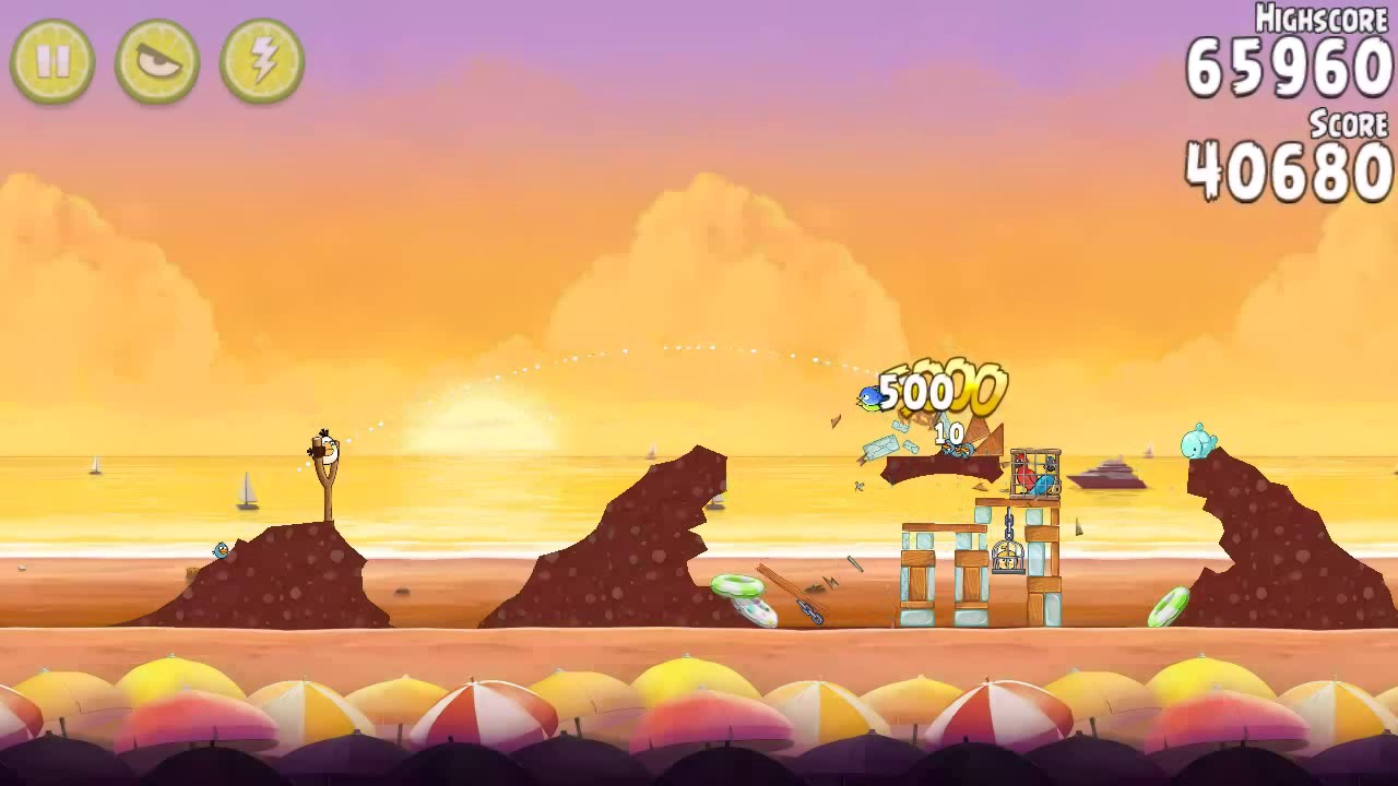 Angry Birds Rio, Golden Beachball, 29, 68020 - YouTube